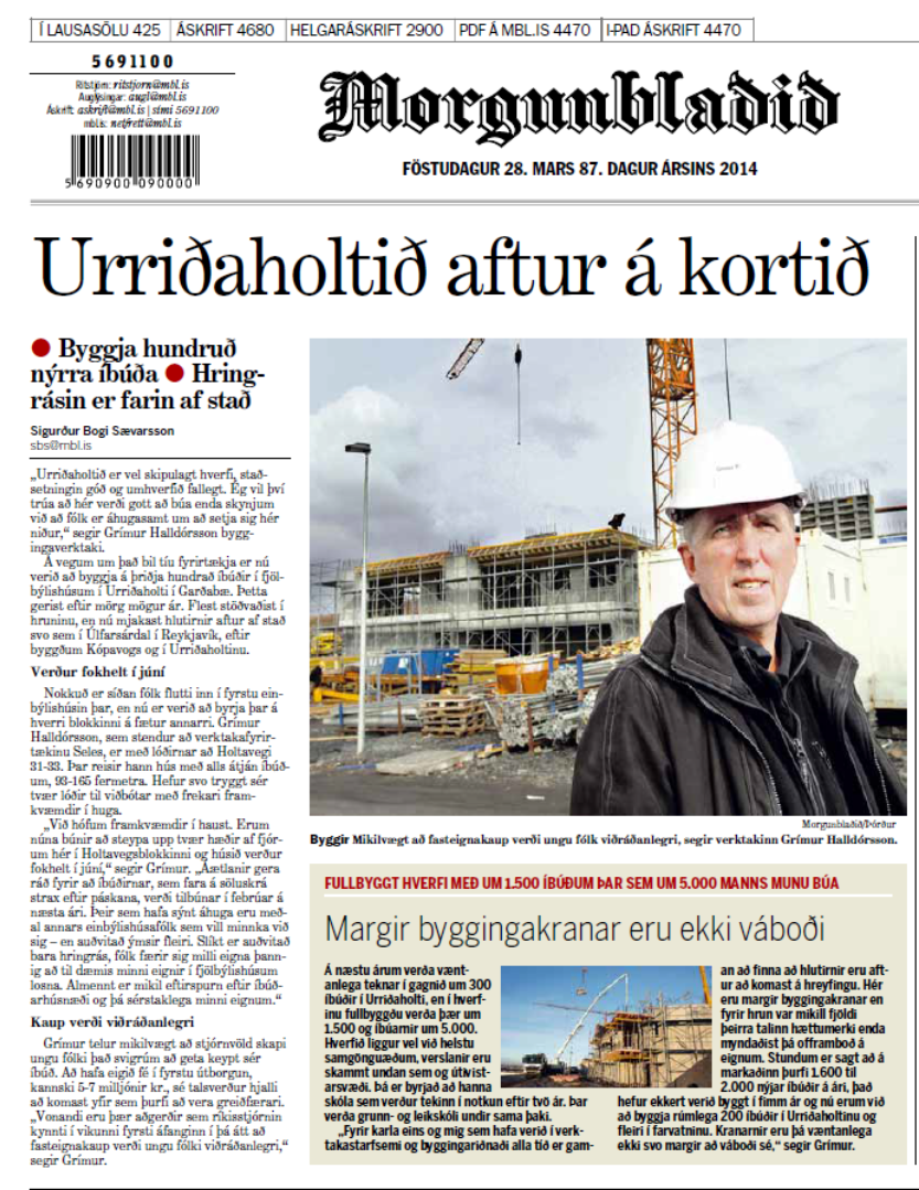 Morgunblaðið 28 mars 2014